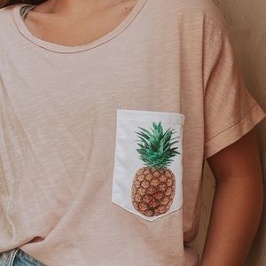 Oversized Pineapple TShirt